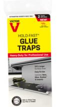 Victor Hold-Fast M669 Rat Trap, 10 in L, 4.3 in W, Glue Locking