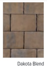 BRICKSTONE DAKOTA BLEND 4" X 8"