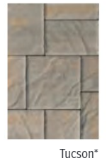 BRISTOL STONE 2 SMOOTH TOP TUSCON12"X16", 16"X16", 16"X20"