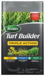Scotts Turf Builder 26002A Triple-Action Fertilizer, 50 lb Bag, Granular,