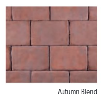 BULLNOSE AUTUMN BLEND 6" W X 2-3/8" H X 12" L