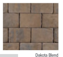 BULLNOSE DAKOTABLEND 6" W X 2-3/8" H X 12" L