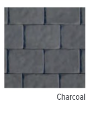 BULLNOSE CHARCOAL BLEND 6" W X 2-3/8" H X 12" L