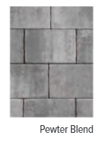 BRICK STONE PEWTER BLEND 4" X 8"