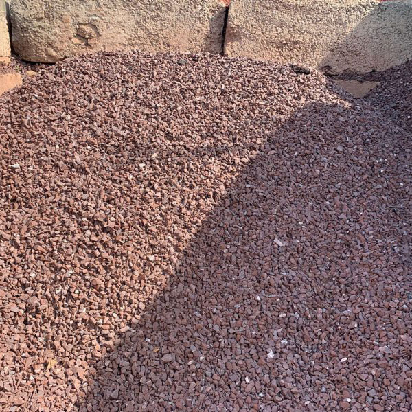 3/4 Red Stone - sold per ton — Timothy's Center for Gardening