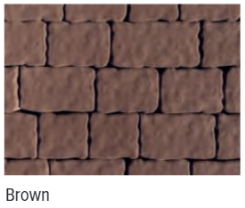 FORMA STONE 4PC BROWN, 5 ½X6¼, 5½X7?, 5½X11
