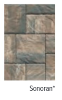 BRISTOL STONE 1 TEXTURED TOP SONORAN 8"X8", 8"X12", 12"X12"