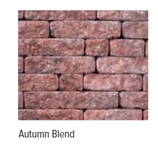 COVENTRY EDGESTONE AUTUMN BLEND 2-12" X 6" X 8"