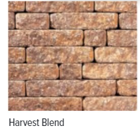 COVENTRY EDGESTONE HARVEST BLEND 2-12" X 6" X 8" NON TUMBLED ONLY