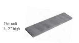 BELMONT STAIR TREAD CAP BROWNSTONE 13X52X2