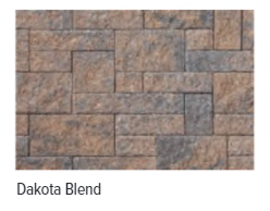 COVENTRY 3 WALL 6" DAKOTA BLEND MIXED SIZES