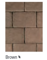 OLD TOWNE COBBLE 6X9 BROWN