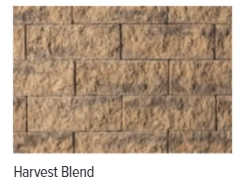 TUDOR WALL 3" DOUBLE SIDED HARVEST BLEND - 5 MIXED SIZES