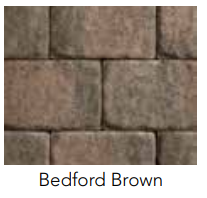 ROMAN COBBLE 6X3 BEDFORD BROWN TUMBLED