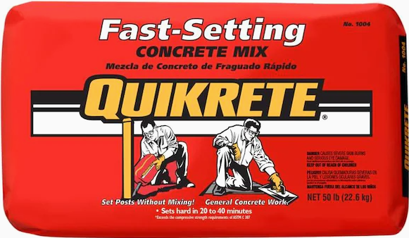 FAST SET CONCRETE 50LB