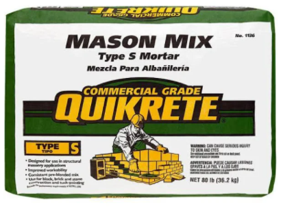 MASON MIX 80# (mortar mix)TYPE S