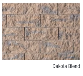 TERRACE WALL 6" DAKOTA BLEND