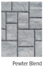 BRISTOL STONE 1 TEXTURED TOP PEWTER BLEND 8"X8", 8"X12", 12"X12"