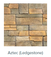 CAST VENEER STONE CAST STONE WALL LEDGESTONE CORNER SHELL AZTEC