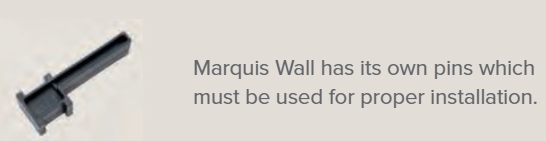 MARQUIS WALL PINS